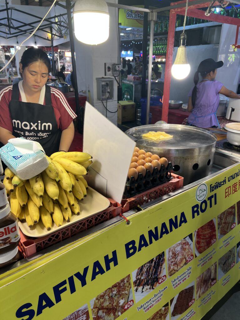 banana roti in chiang mai