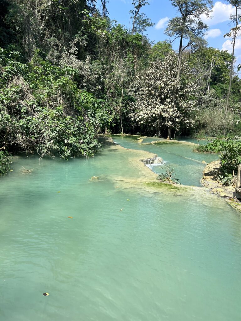 can you swim in kuang si