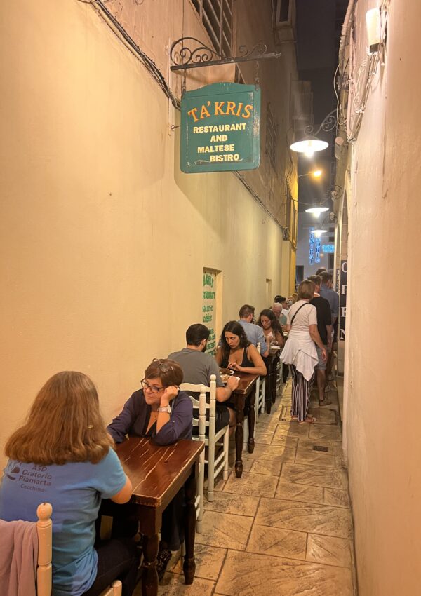 restaurant in valletta