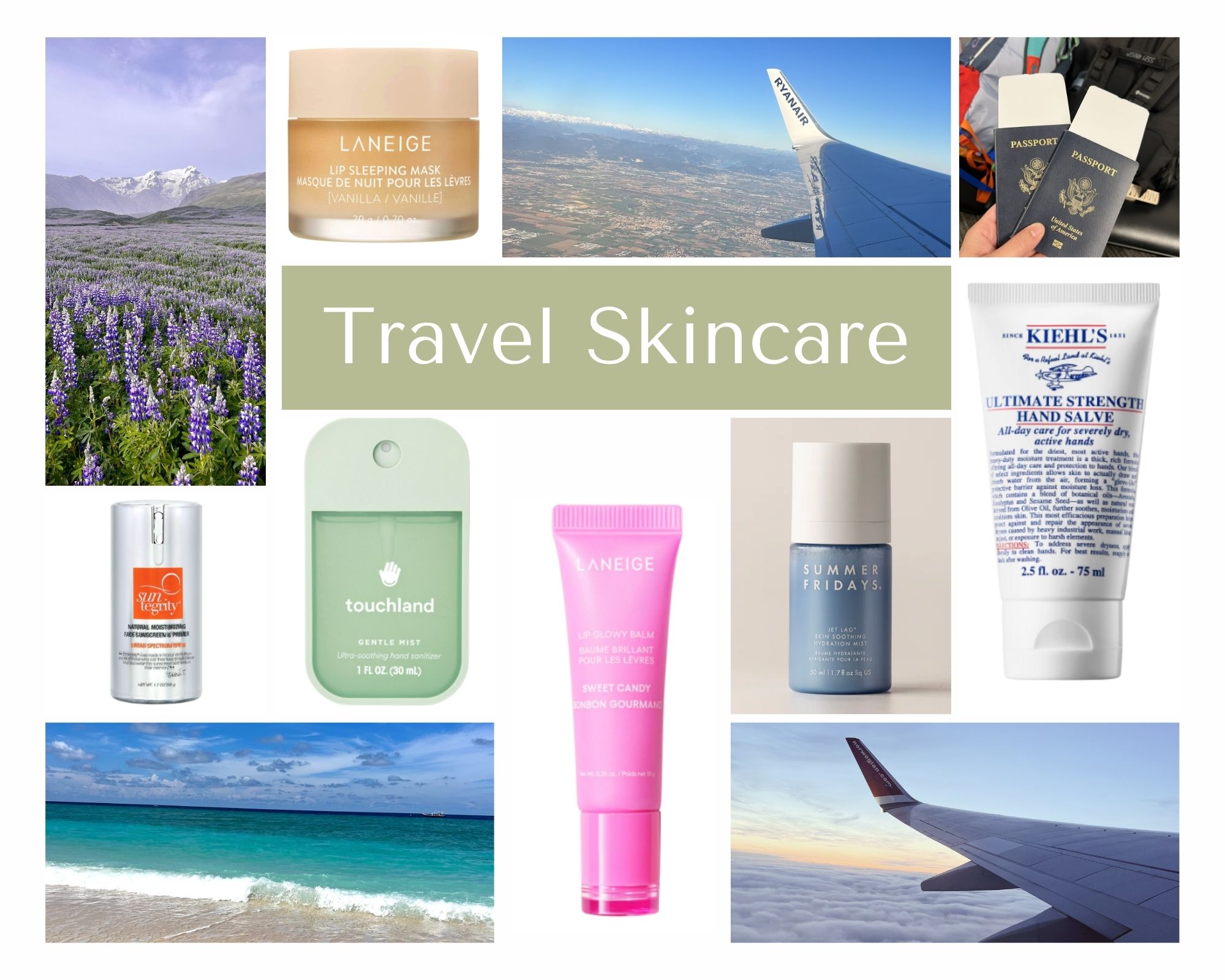 travel skincare