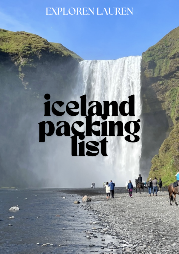 The Ultimate Iceland Packing List