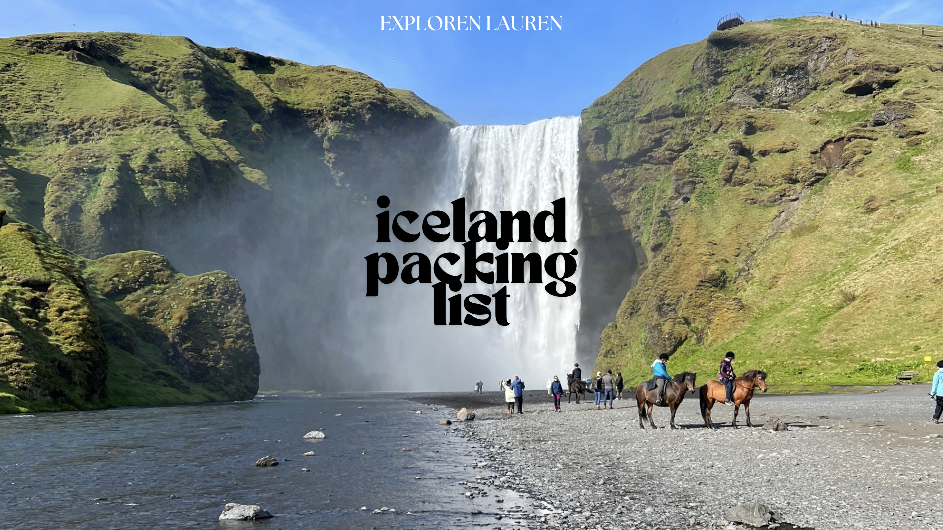 iceland packing list iceland packing list