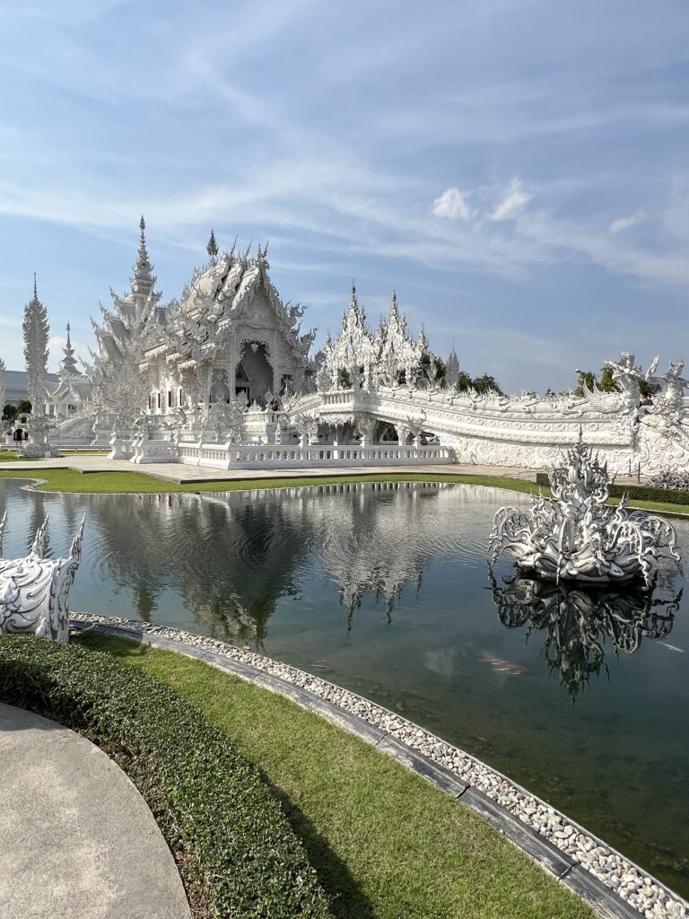white temple white temple chiang rai