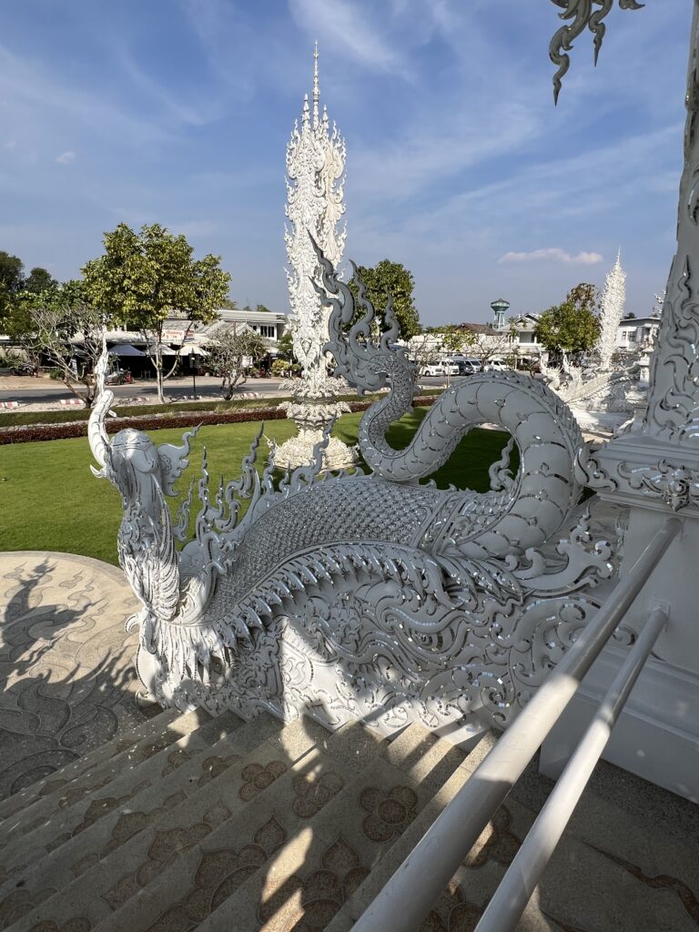 white temple white temple thailand inside